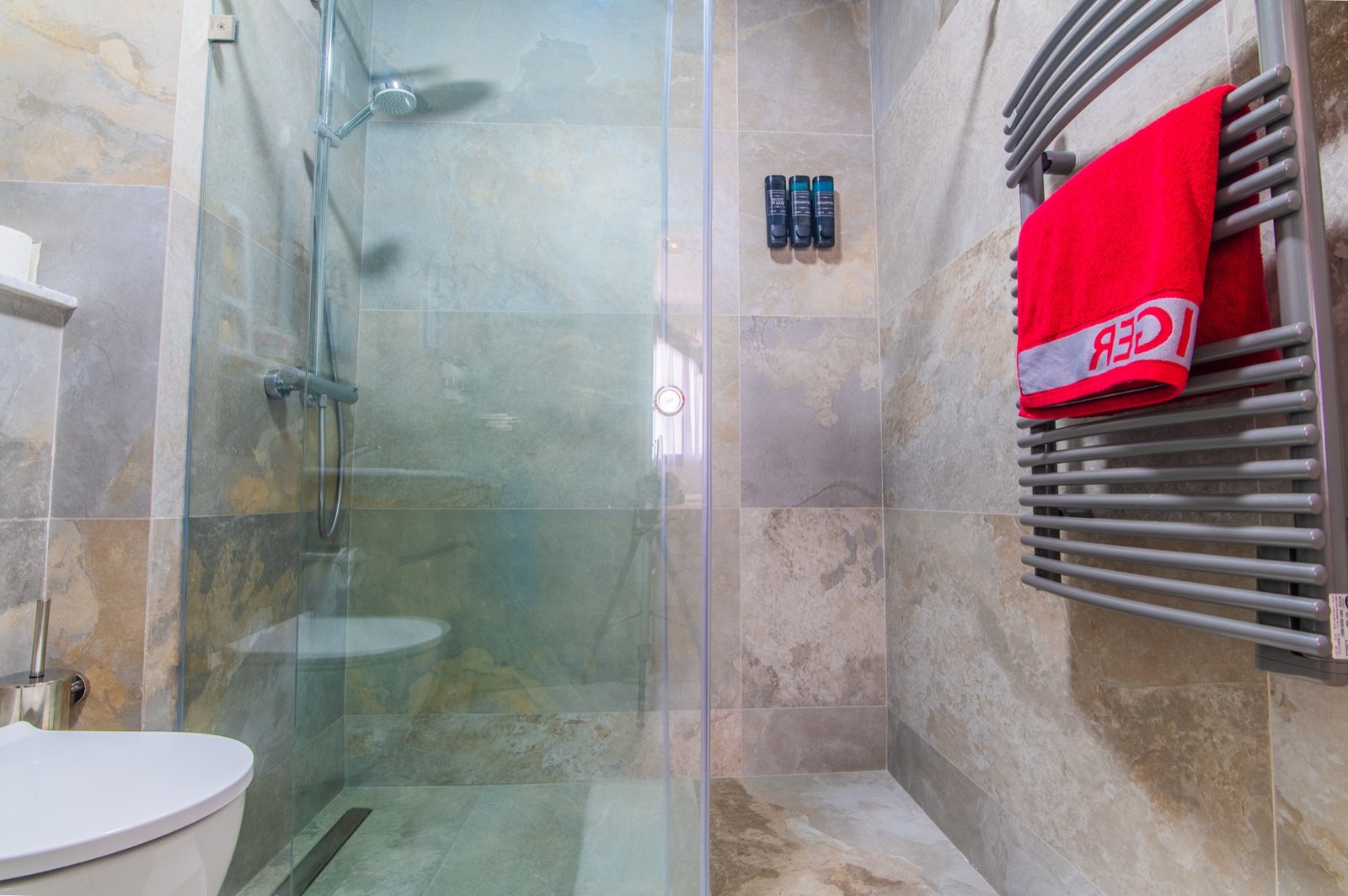 Douche à l'italienne